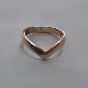 ANILLO ORO 14 K 2.3 GRMS (SEMINUEVO)