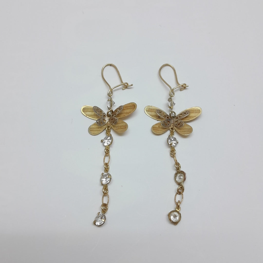 ARETES PAR ORO 10 K 2.7 GRMS (SEMINUEVO)