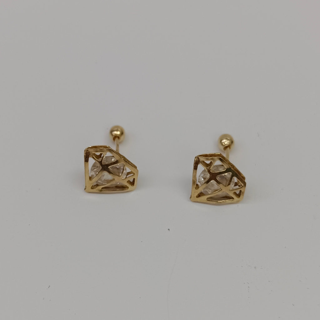 BROQUELES PAR ORO 10 K 0,50 GRMS (SEMINUEVO)