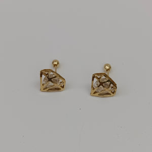 BROQUELES PAR ORO 10 K 0,50 GRMS (SEMINUEVO)