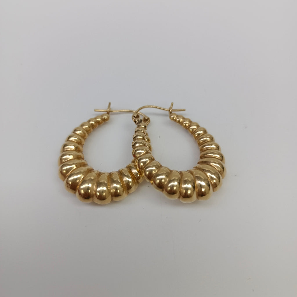 ARRACADAS PAR ORO 14 K 3.8 GRMS (SEMINUEVO)