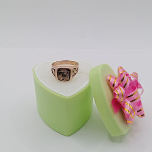 ANILLO DE GRADUACIÓN ORO 10 K 3,80 GRMS (SEMINUEVO)