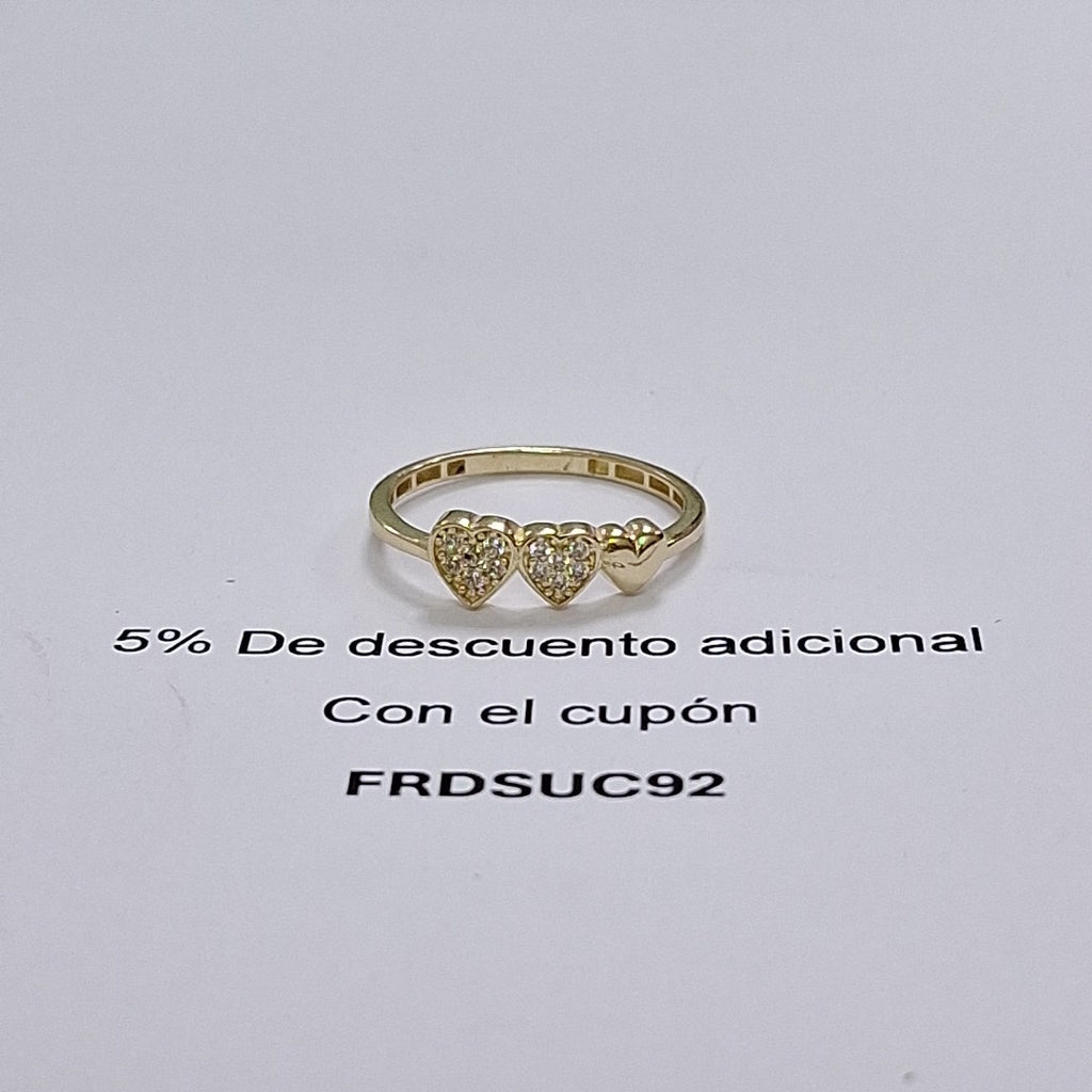 ANILLOS DAMA ORO 14K 1.3 (NUEVO)