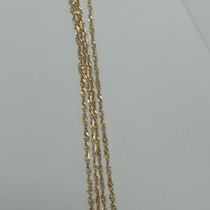 CADENA ORO 14 K 5 GRMS (SEMINUEVO)