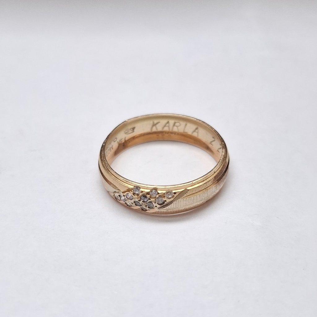 ARGOLLA ORO 14 K 2.5 GRMS (SEMINUEVO)
