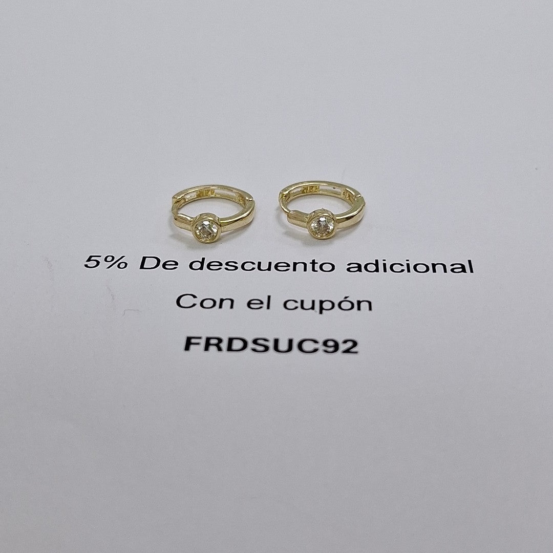 HUGGIES ORO 14K 1.5 (NUEVO)