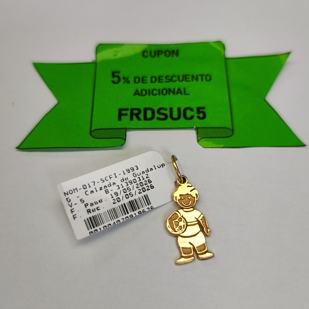 DIJE ORO 14 K 2.5 GRMS (SEMINUEVO)