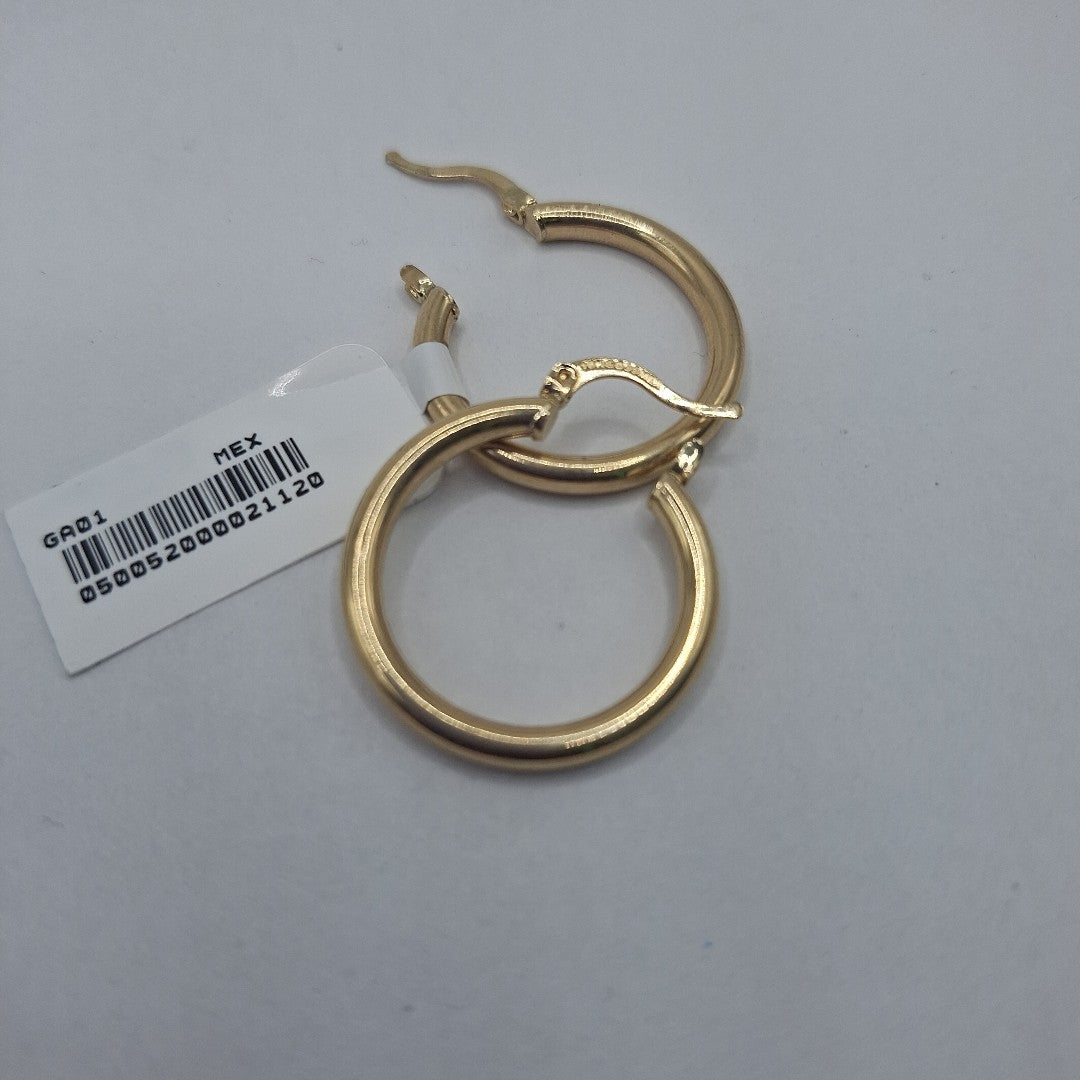 ARETES ARRACADAS ORO 10K 2.7 GR (NUEVO)