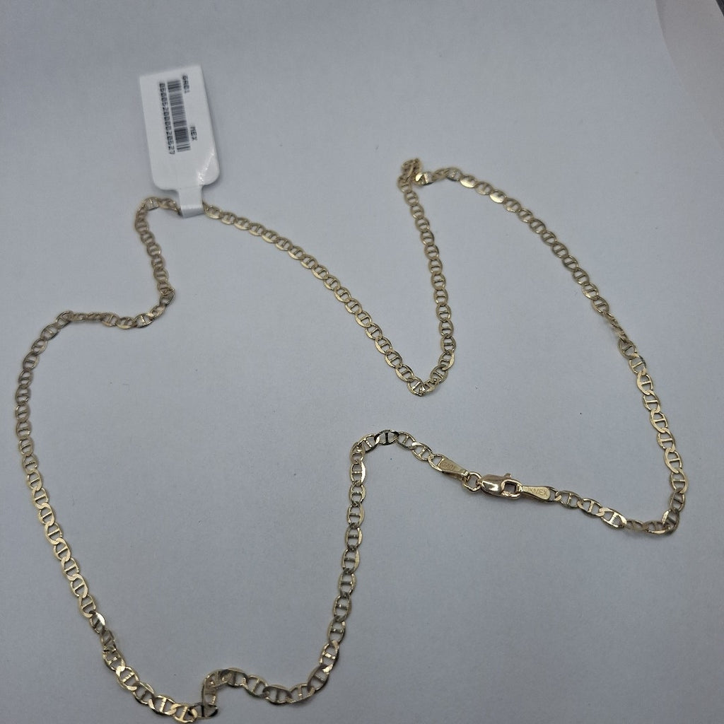 CADENAS TEJIDO GUCHI ORO 10K 55 CM 4.5 GR (NUEVO)