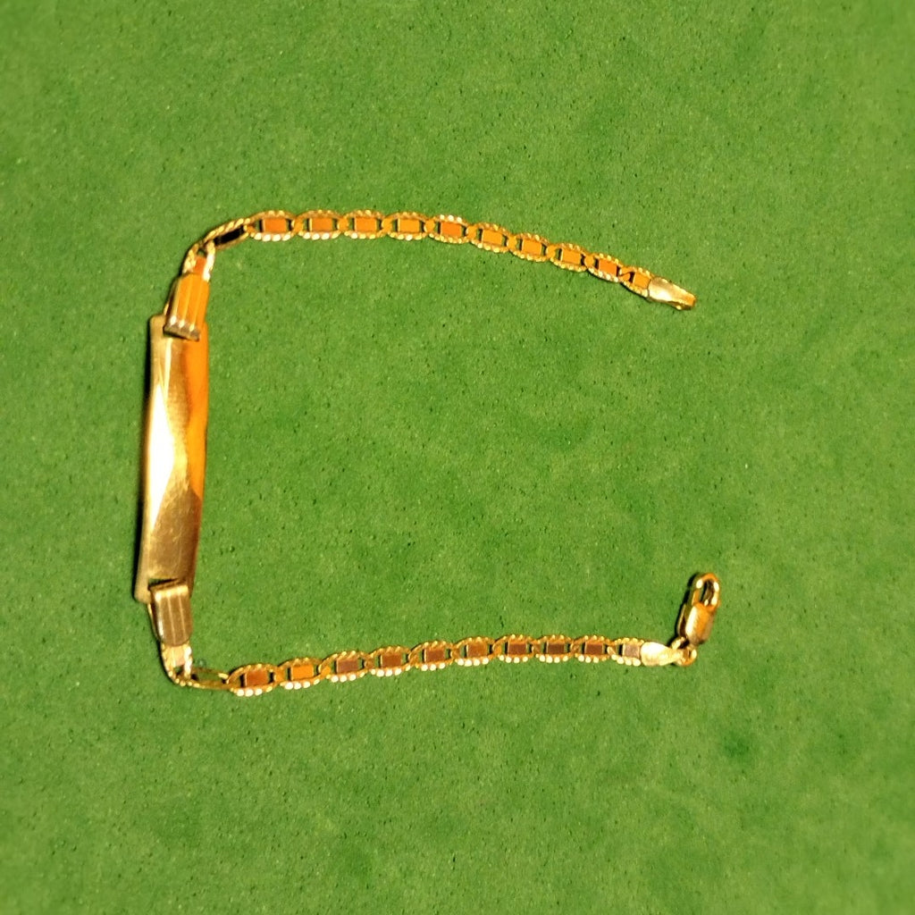 ESCLAVA ORO COMBINADO 14 K 2,70 GRMS (SEMINUEVO)