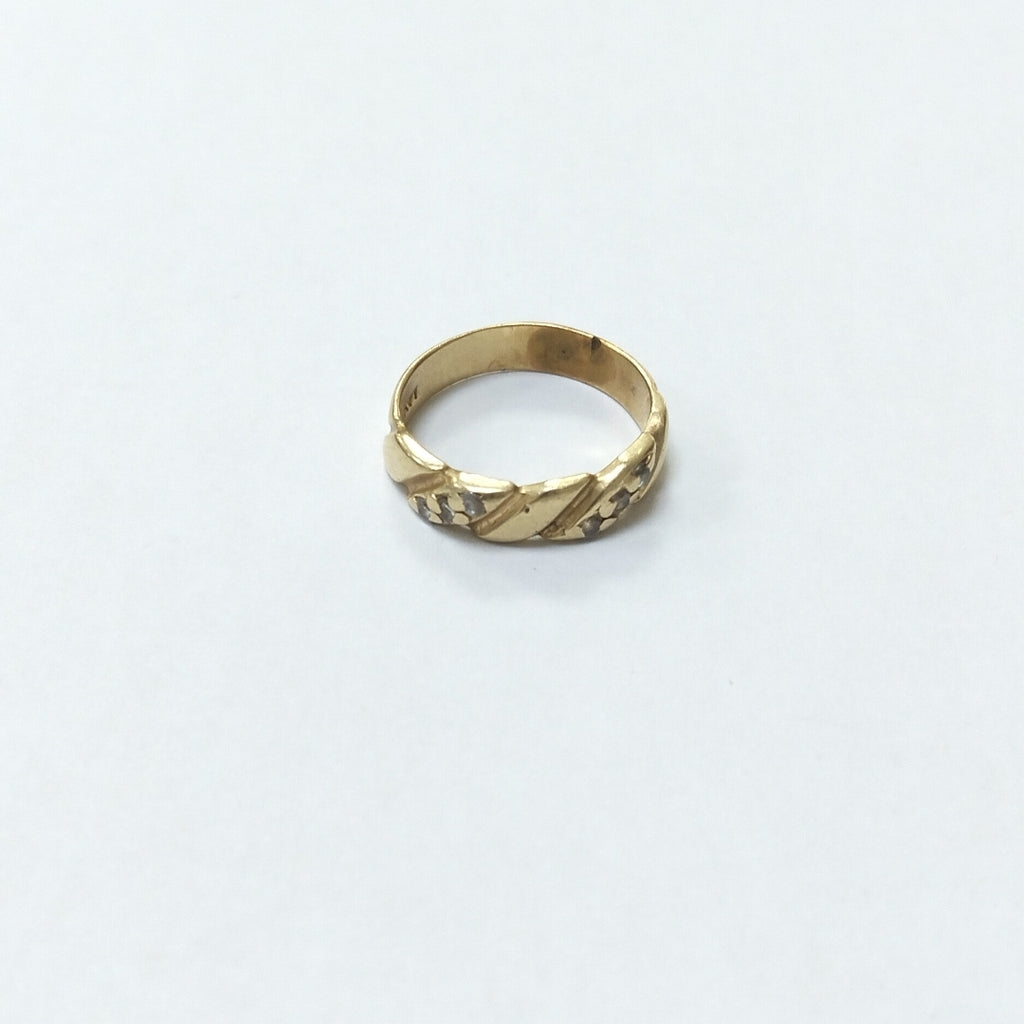 ANILLO ORO 14 K 3,50 GRMS (SEMINUEVO)