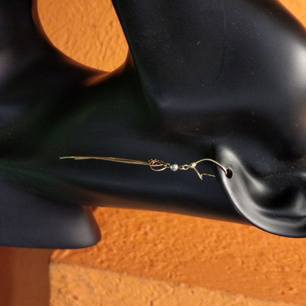 ARETES PAR ORO 10 K 1,70 GRMS (SEMINUEVO)