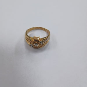ANILLO ORO 14 K 6 GRMS (SEMINUEVO)