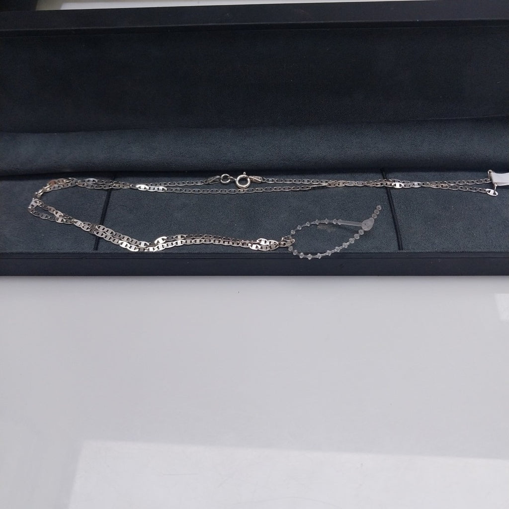 CADENA TEJIDO ESPEJO PLATA .925 60 CM 4.2 GR (NUEVO)