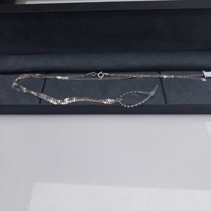 CADENA TEJIDO ESPEJO PLATA .925 60 CM 4.2 GR (NUEVO)
