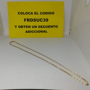 CADENA ORO 14 K 1.9 GRMS (SEMINUEVO)