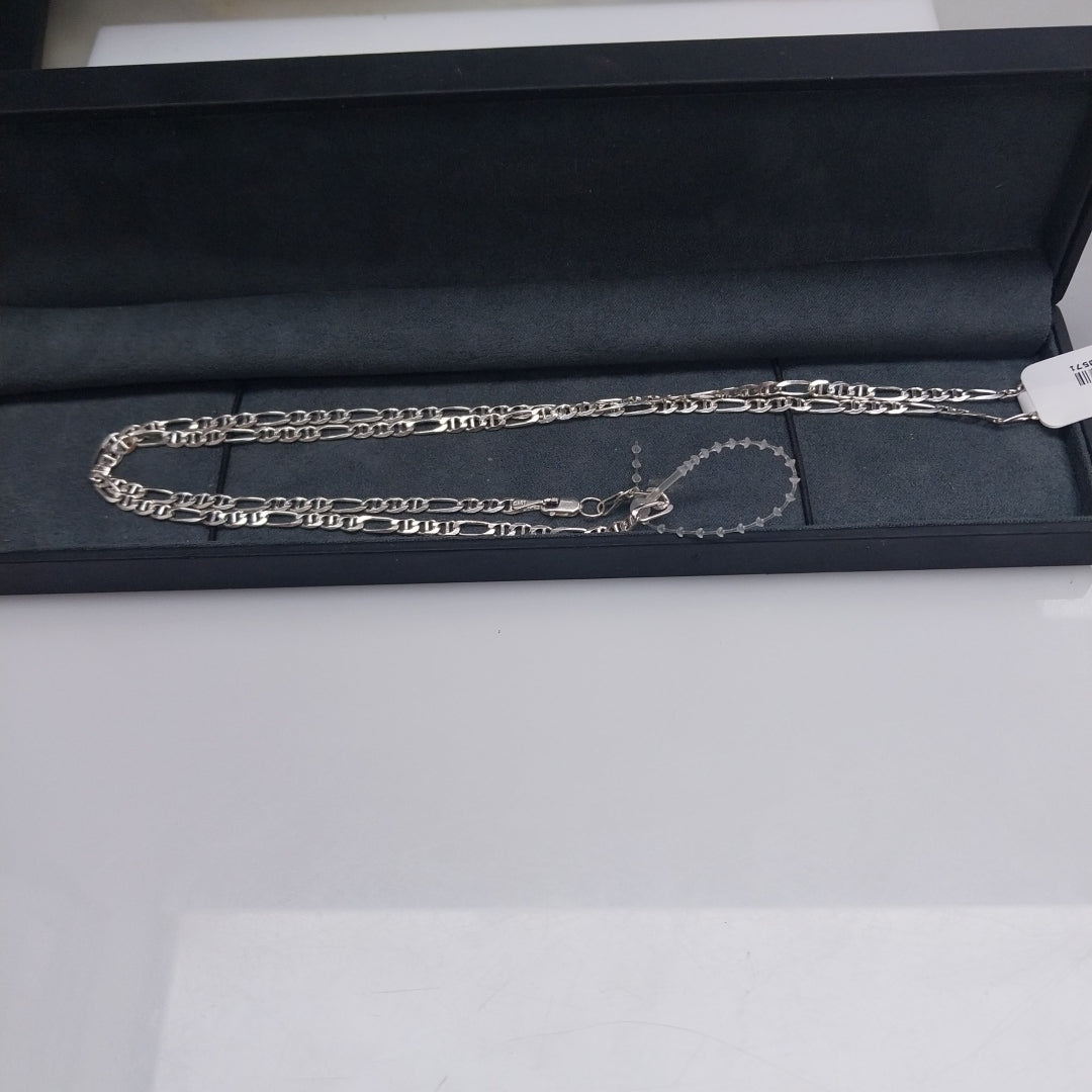 CADENA TEJIDO 3X1 PLATA .925 60 CM 8.2 GR (NUEVO)