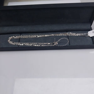 CADENA TEJIDO 3X1 PLATA .925 60 CM 8.2 GR (NUEVO)