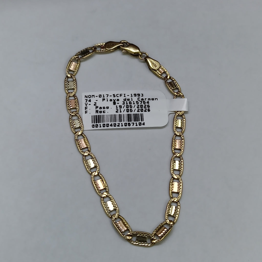 PULSERA ORO 10 K 5.1 GRMS (SEMINUEVO)