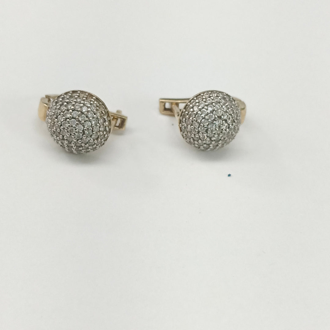ARETES PAR ORO 10 K 2,50 GRMS (SEMINUEVO)