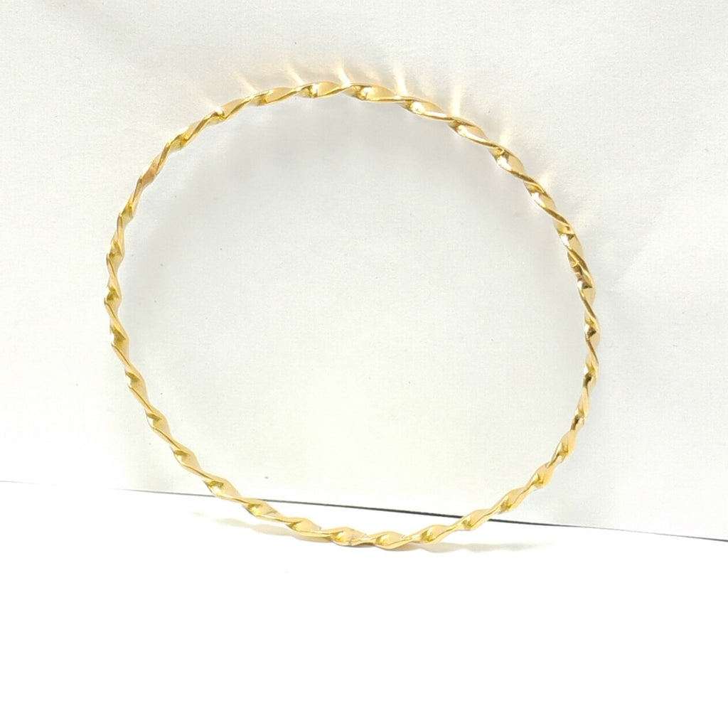 PULSERA RIGIDA ORO 14 K 9.6 GRMS (SEMINUEVO)
