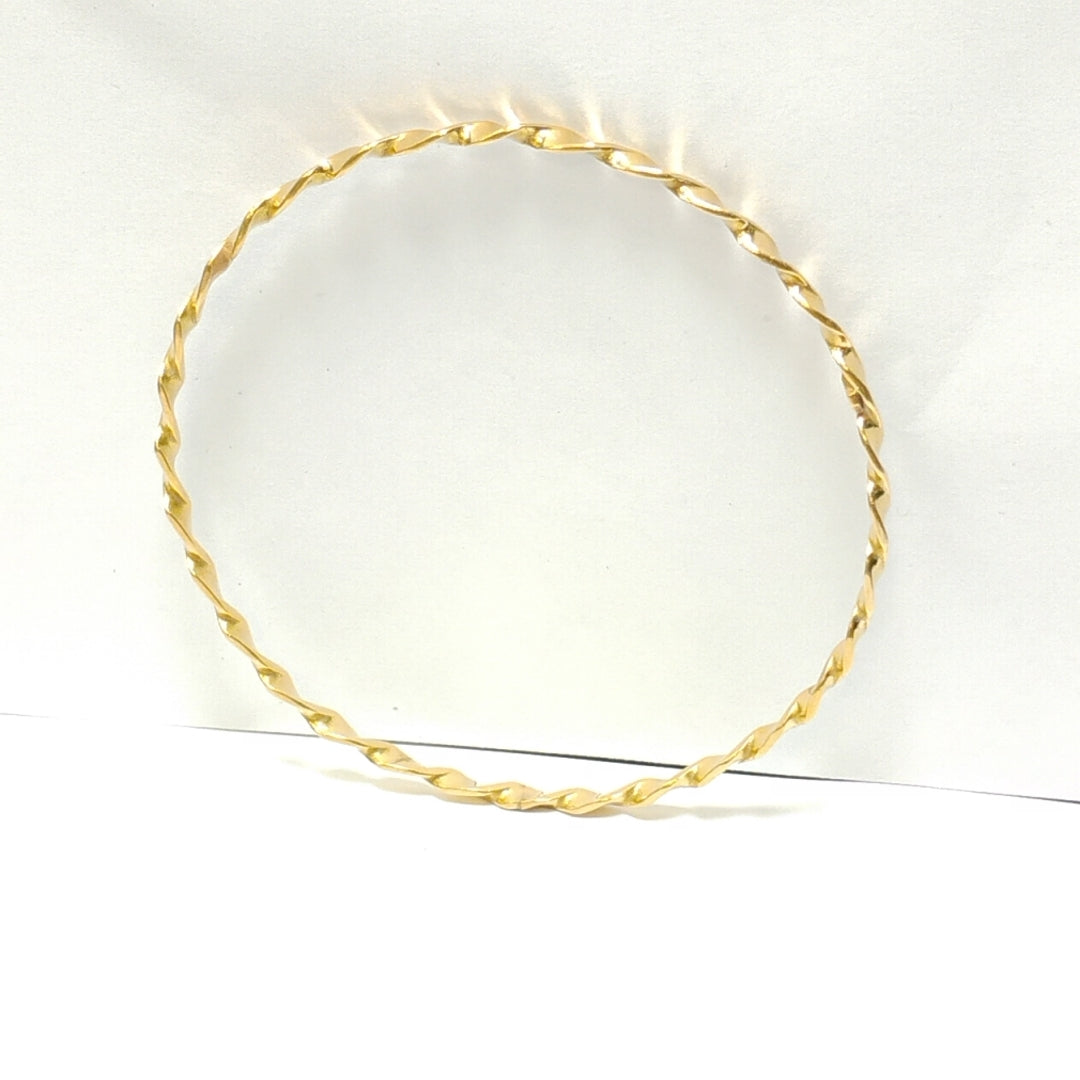 PULSERA RIGIDA ORO 14 K 9.6 GRMS (SEMINUEVO)