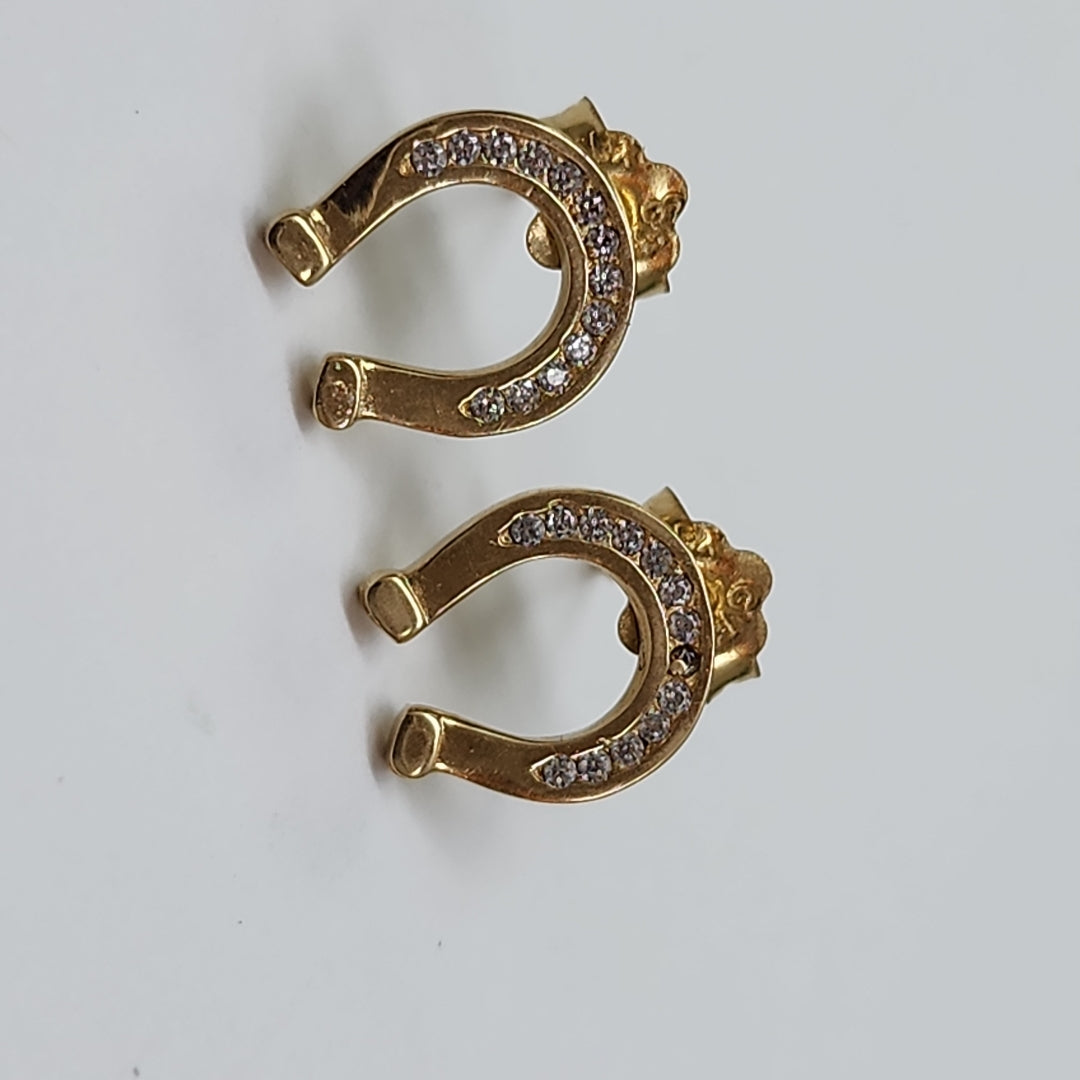 BROQUELES PAR ORO 10 K 1,50 GRMS (SEMINUEVO)