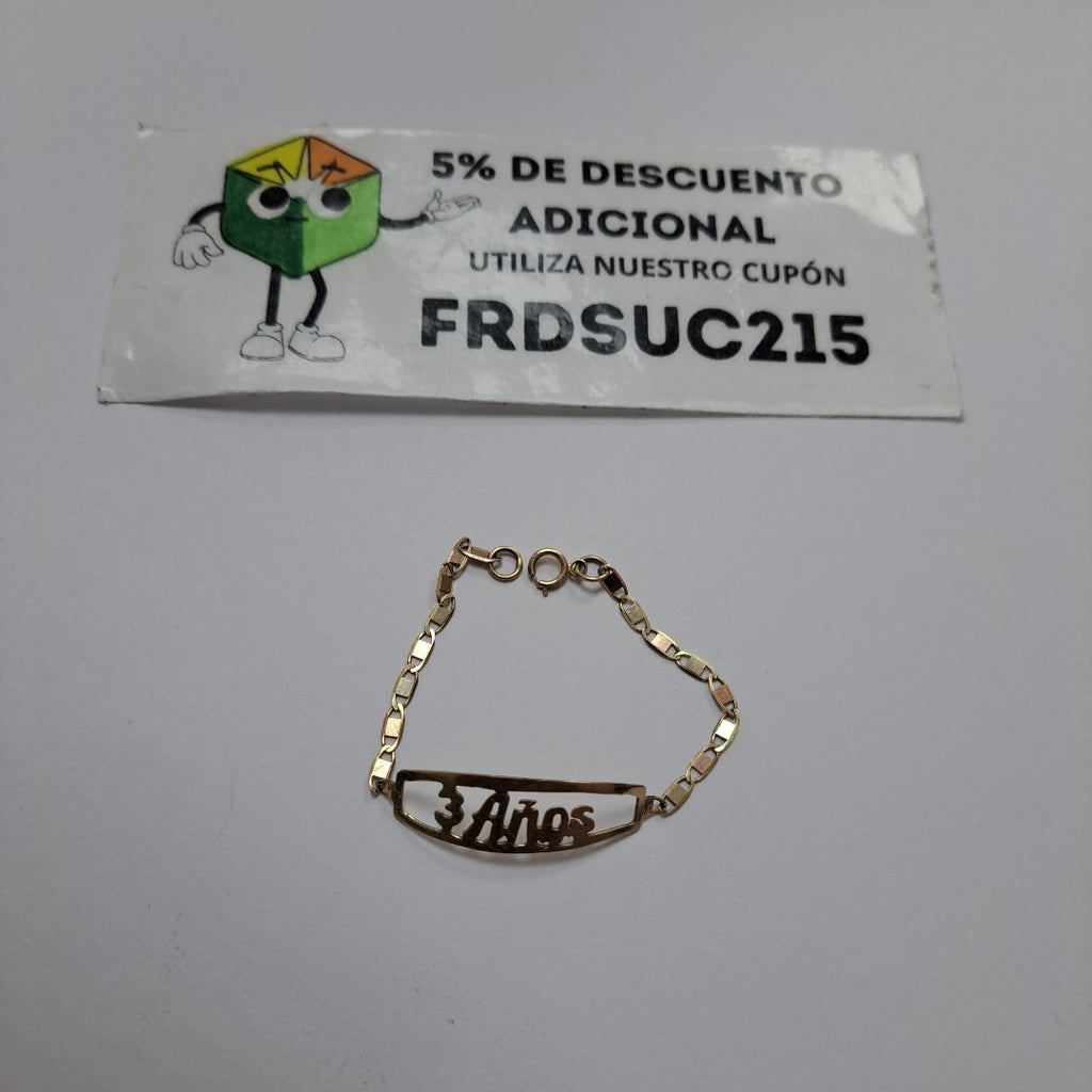 ESCLAVA ORO 8 K 1.8 GRMS (SEMINUEVO)