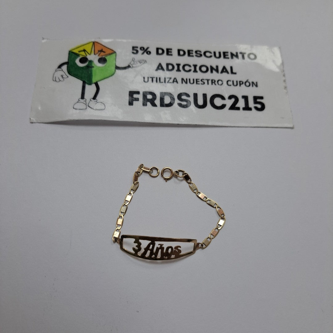 ESCLAVA ORO 8 K 1.8 GRMS (SEMINUEVO)