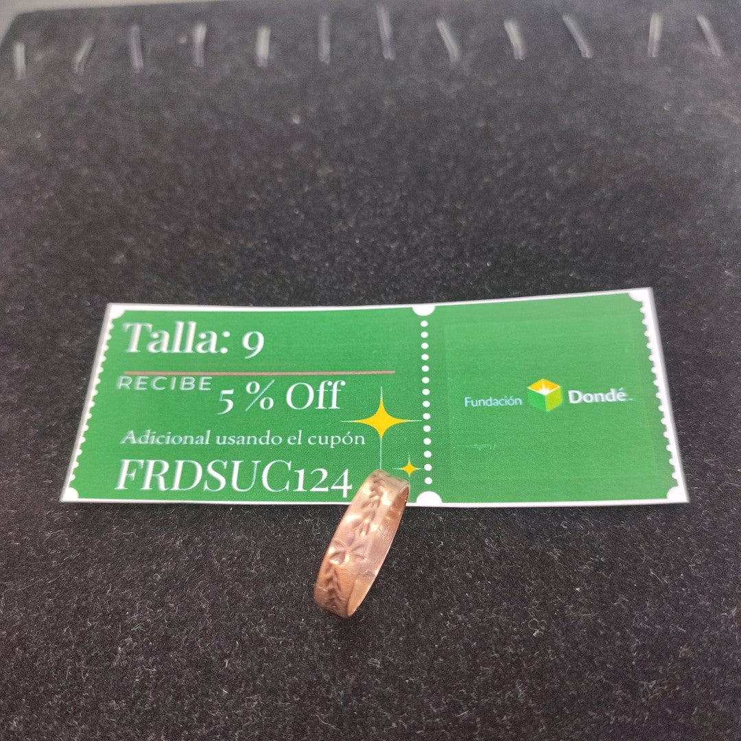 ARGOLLA ORO 10 K 2 GRMS (SEMINUEVO)