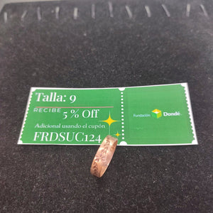 ARGOLLA ORO 10 K 2 GRMS (SEMINUEVO)