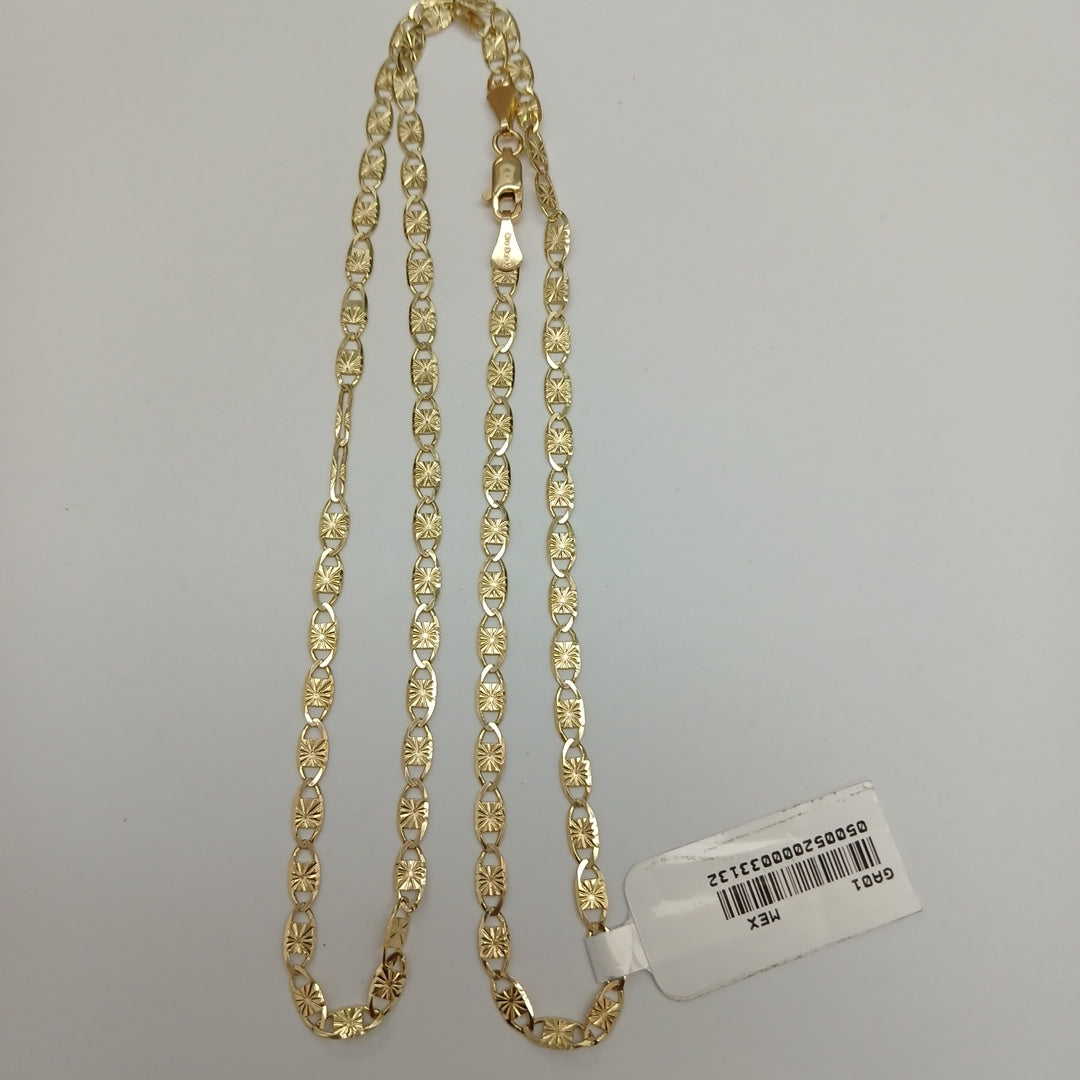 CADENAS GUCHI ORO 14K 55 CM 7.1 GR (NUEVO)