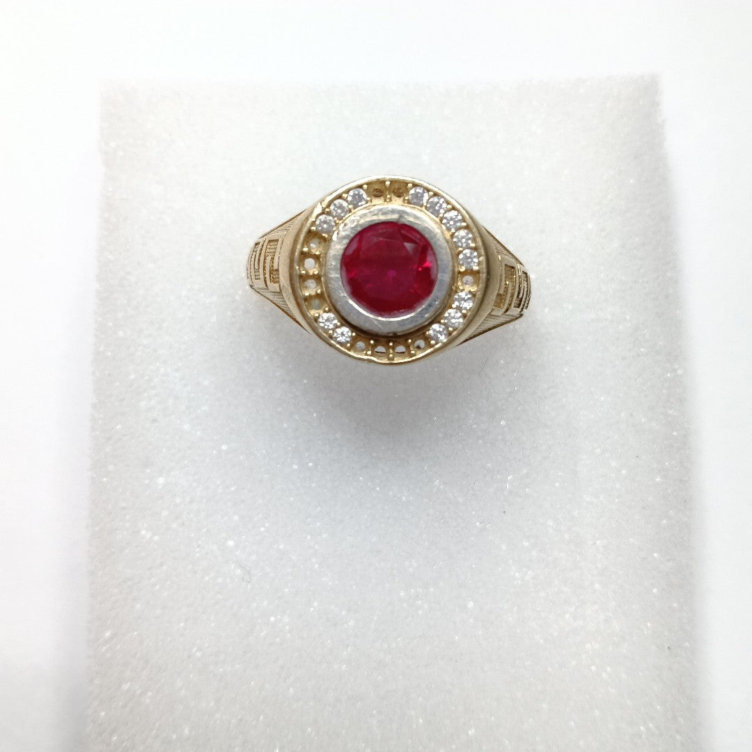 ANILLO ORO 14 K 6.5 GRMS (SEMINUEVO)