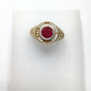 ANILLO ORO 14 K 6.5 GRMS (SEMINUEVO)