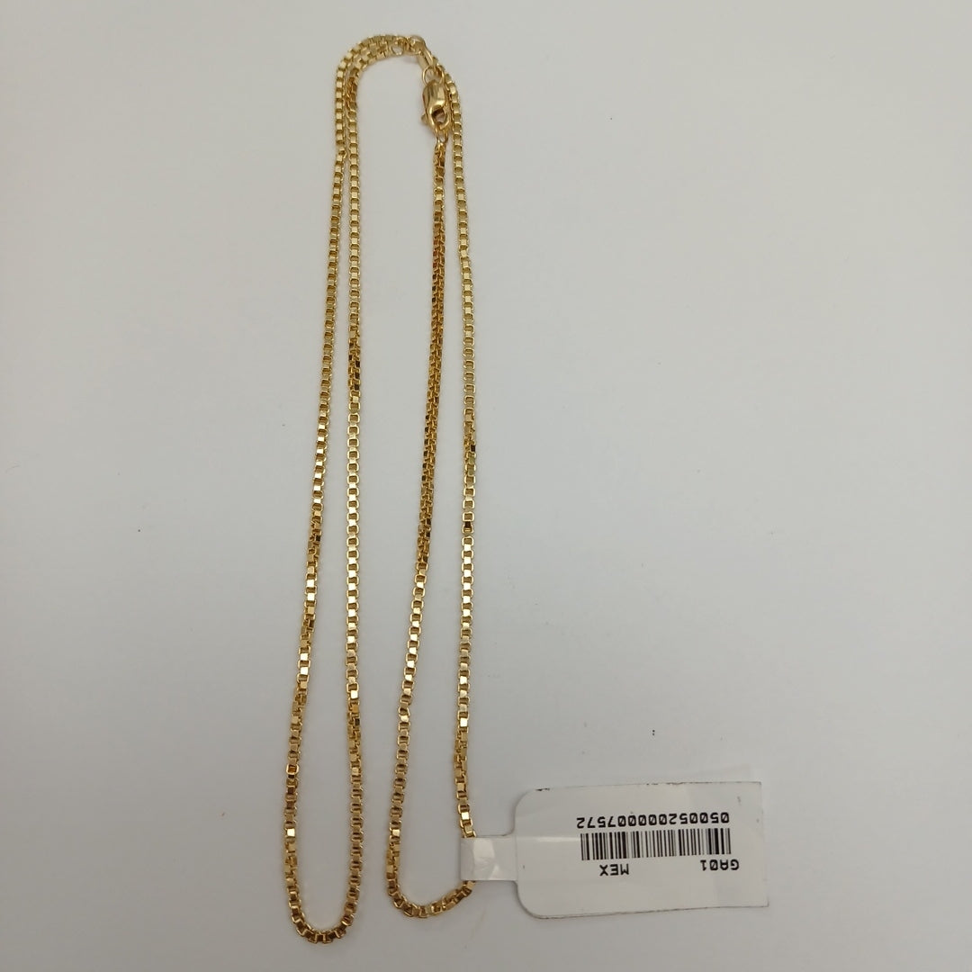 CADENA VENECIANA 7.1G 50 CM (NUEVO)