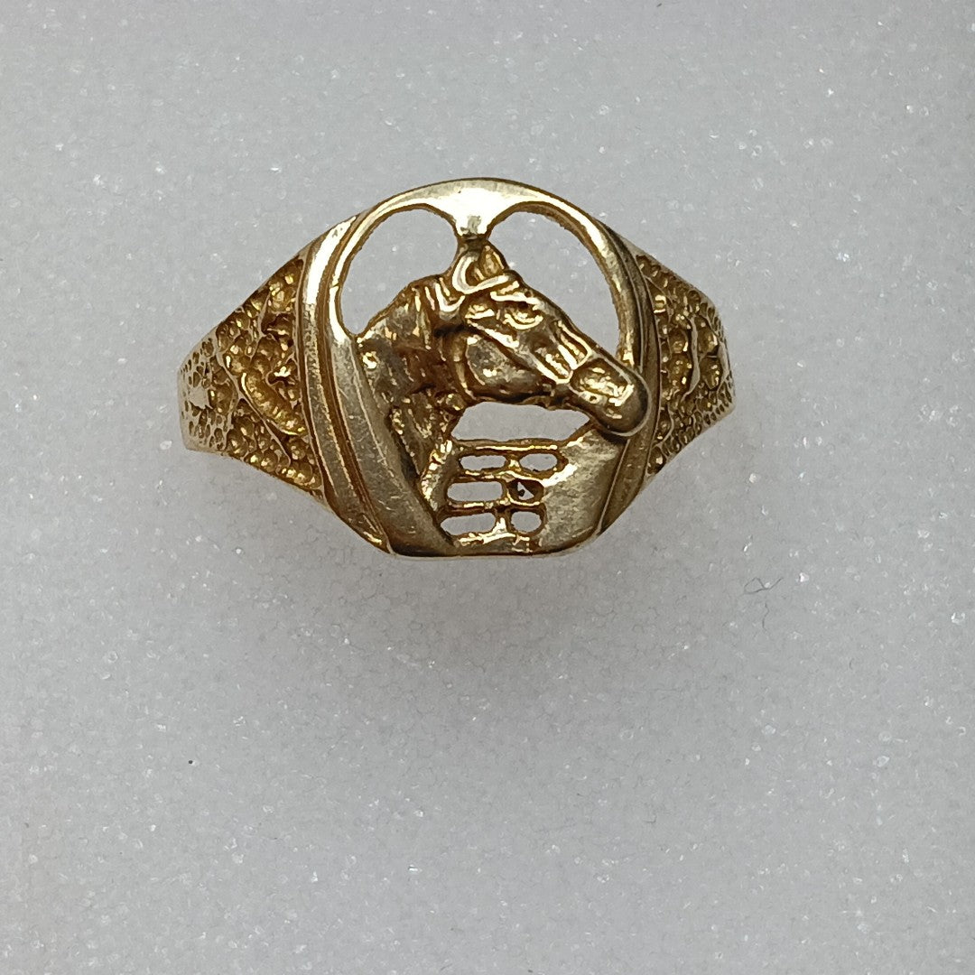 ANILLO ORO 14 K 4 GRMS (SEMINUEVO)