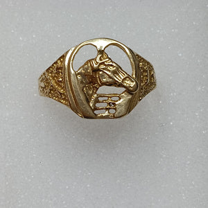 ANILLO ORO 14 K 4 GRMS (SEMINUEVO)
