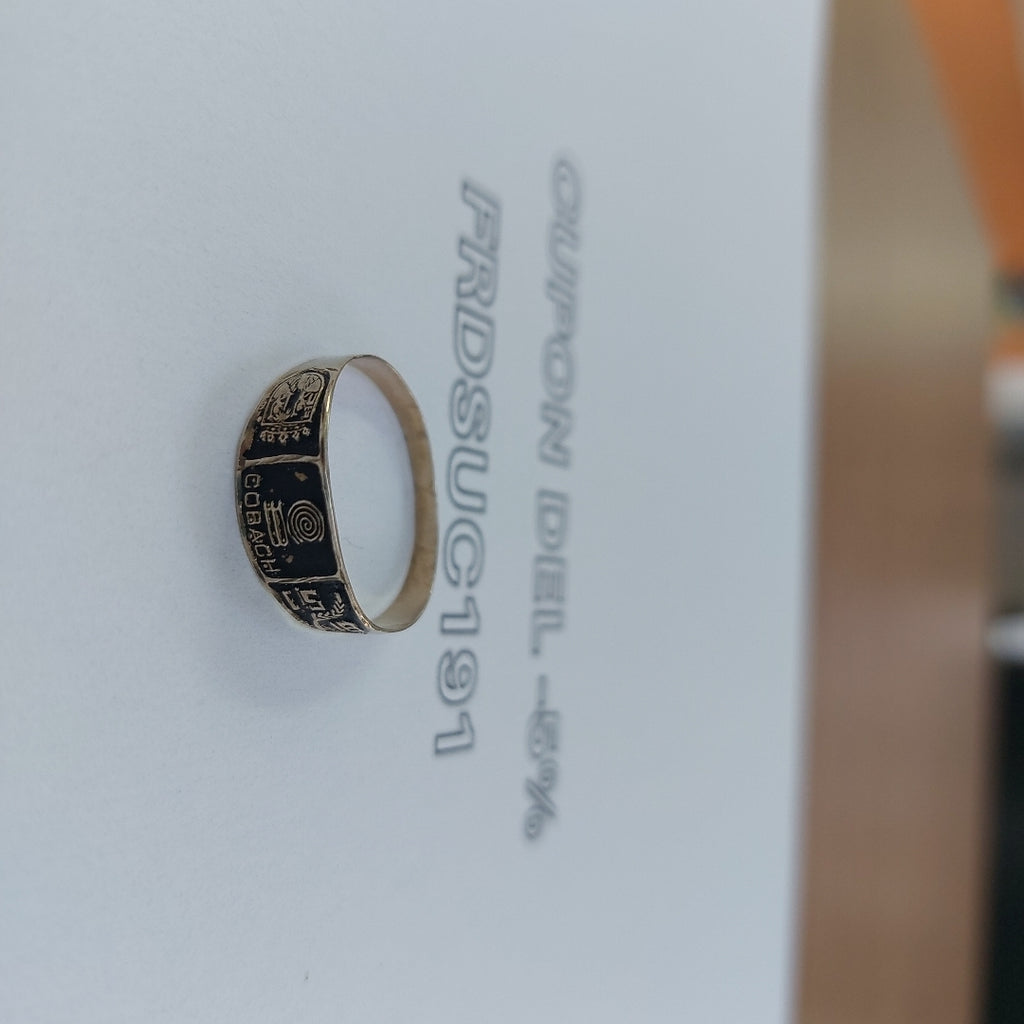 ANILLO DE GRADUACIÓN ORO 8 K 1,10 GRMS (SEMINUEVO)