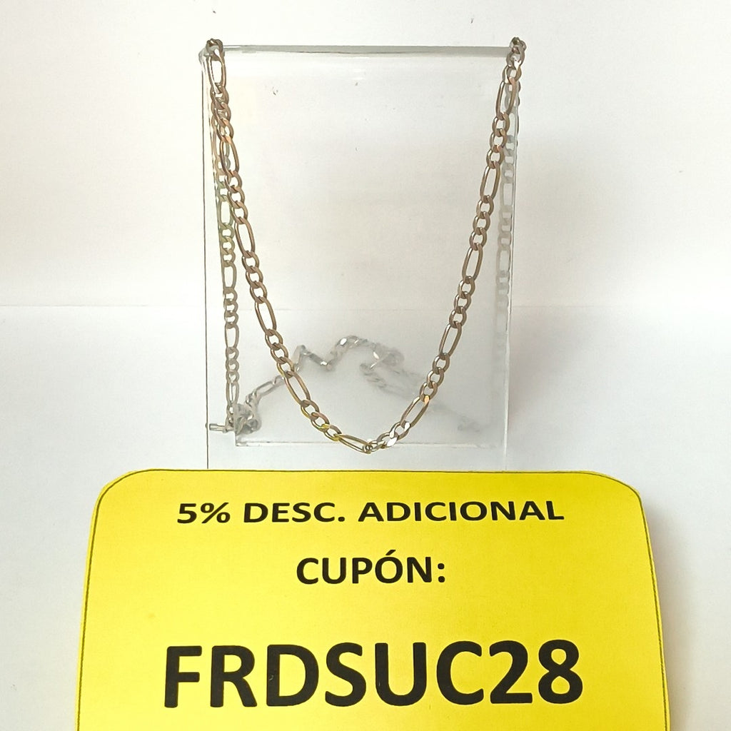 CADENA PLATA 7,40 GRMS (SEMINUEVO)