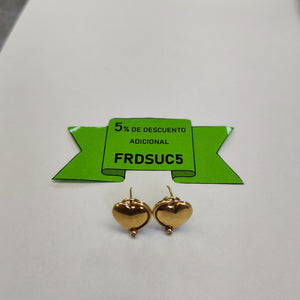 ARETES PAR ORO 14 K 6.3 GRMS (SEMINUEVO)