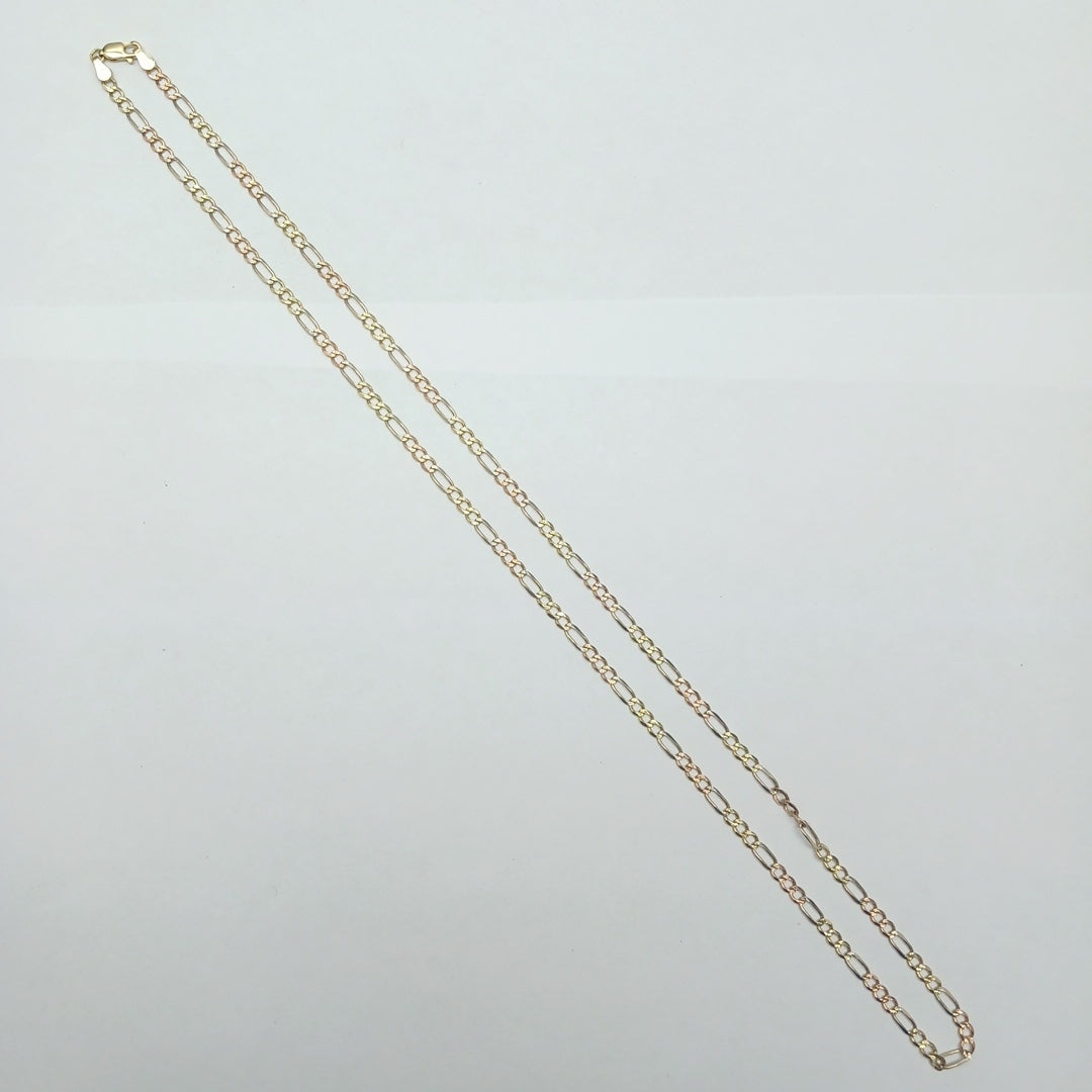CADENA ORO,ORO COMBINADO 14 K 9,50 GRMS (SEMINUEVO)