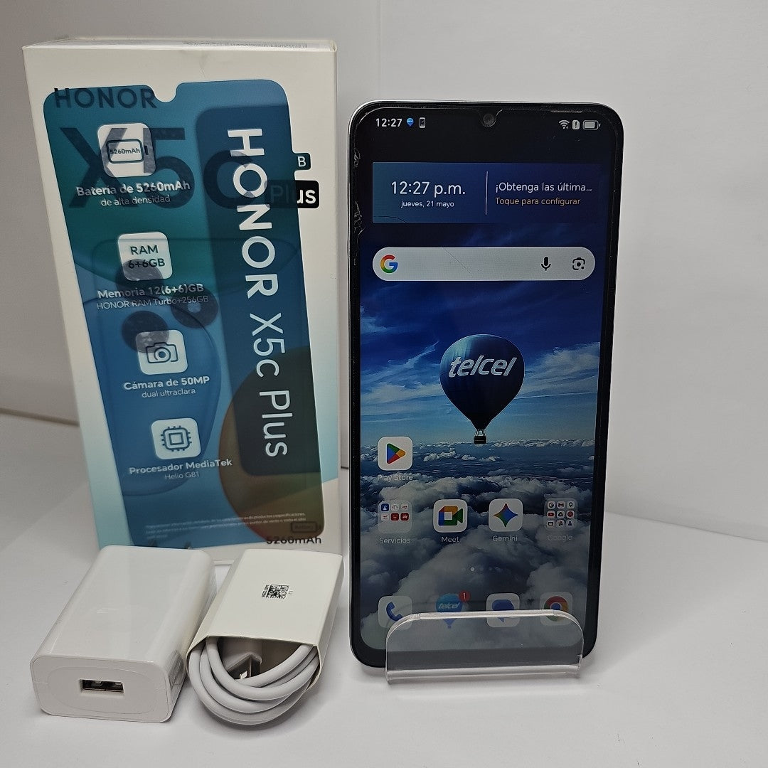 CELULAR HONOR X5C PLUS NLA-LX3 (2025) 256 GB 6 GB RAM (SEMINUEVO)