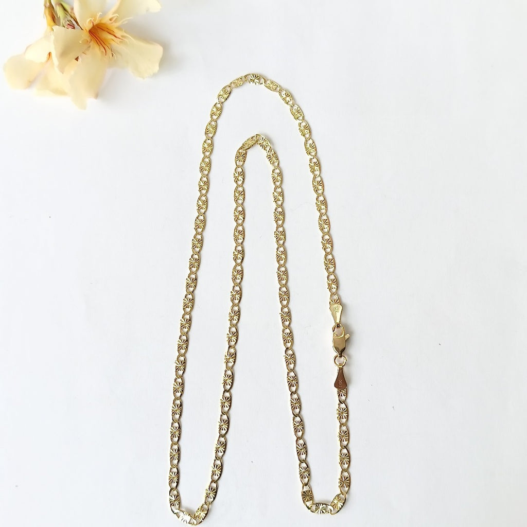 CADENAS GUCHI ORO 14K 55 CM 7.1 GR (NUEVO)