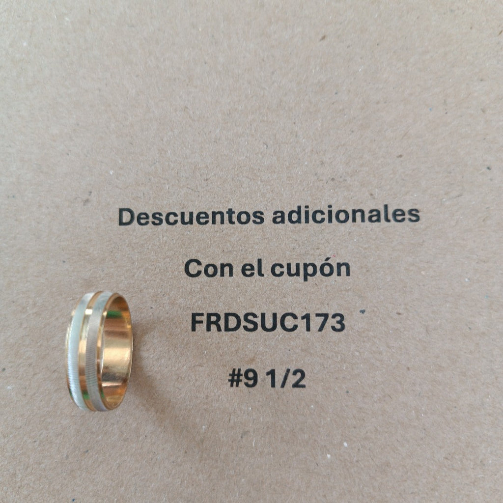 ARGOLLA ORO 10 K 2.8 GRMS (SEMINUEVO)