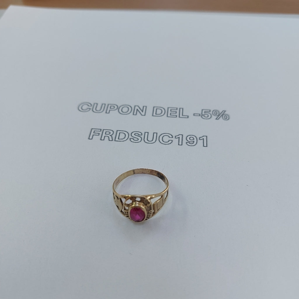 ANILLO ORO 10 K 2.1 GRMS (SEMINUEVO)