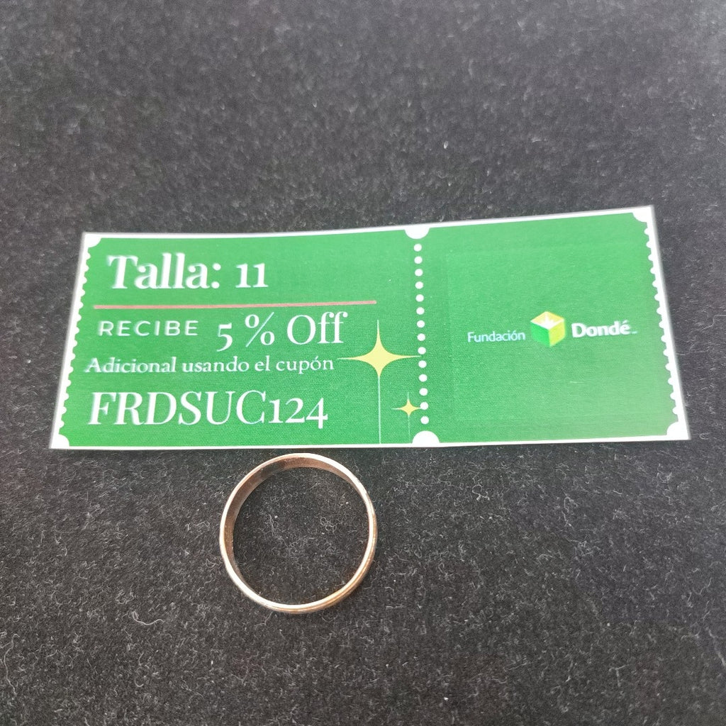 ARGOLLA ORO 8 K 2,10 GRMS (SEMINUEVO)