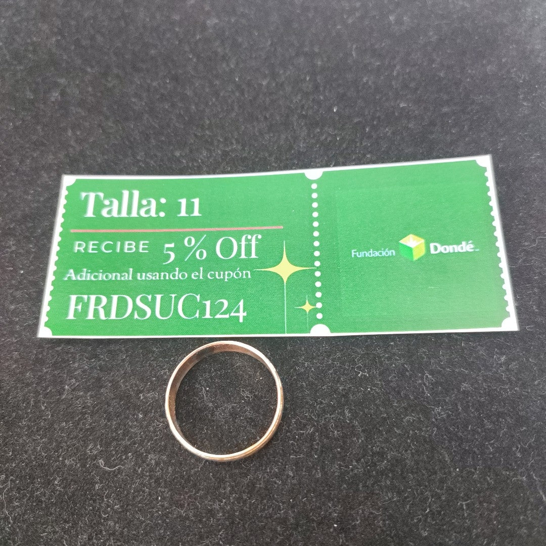 ARGOLLA ORO 8 K 2,10 GRMS (SEMINUEVO)