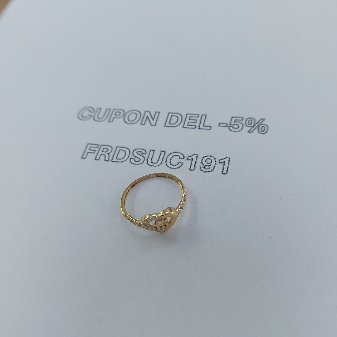 ANILLITO ORO 14 K 1.4 GRMS (SEMINUEVO)