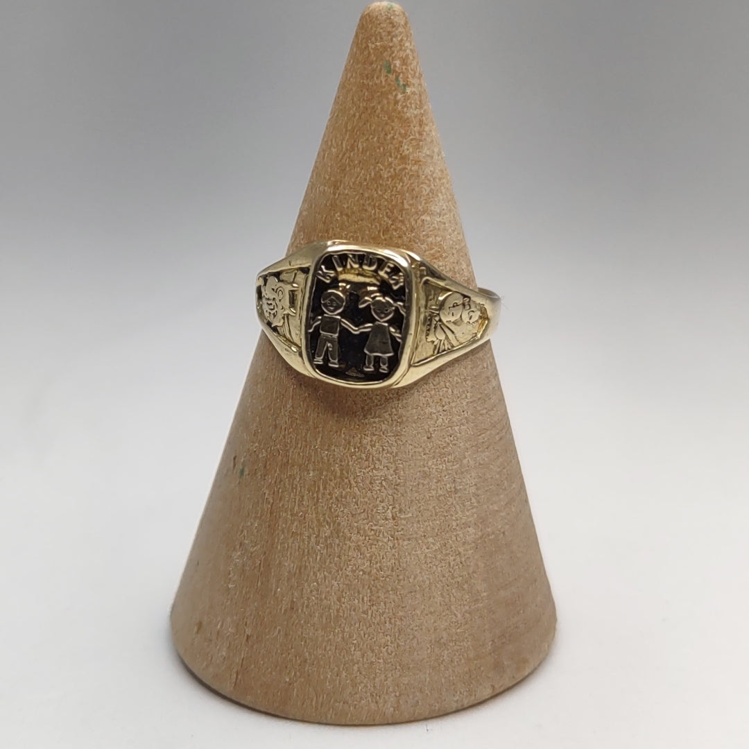 ANILLO DE GRADUACIÓN ORO 8 K 1,60 GRMS (SEMINUEVO)