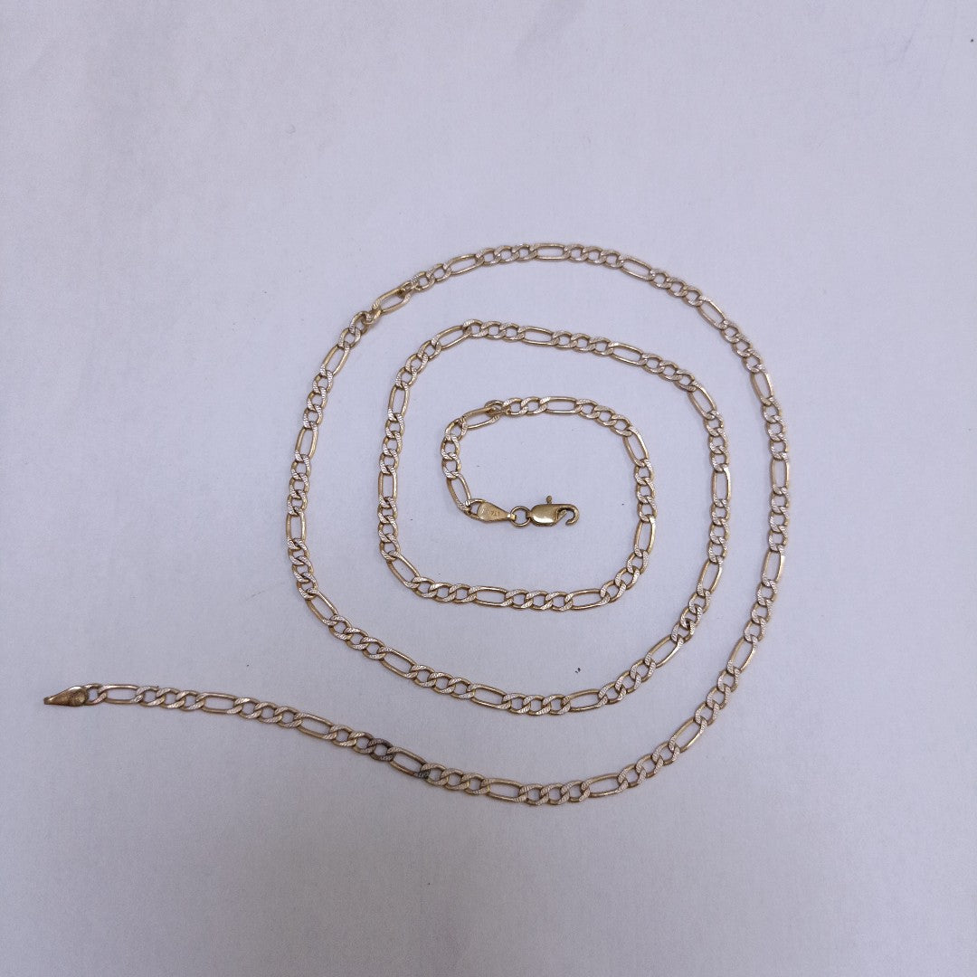 CADENA ORO, RODIADO 10 K 5.2 GRMS (SEMINUEVO)